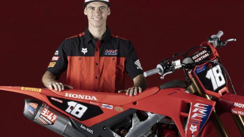 Valerio Lata firma con Honda HRC, correr&agrave; il mondiale MX2