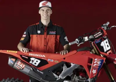 Valerio Lata firma con Honda HRC, correrà il mondiale MX2
