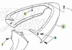 Codino Aprilia RS50 1999/2005 AP8258779