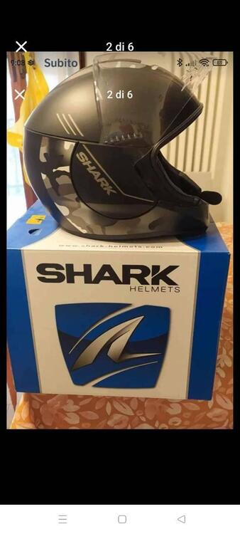 Vendo caschi Shark completi di Interphone Shark Helmets (2)