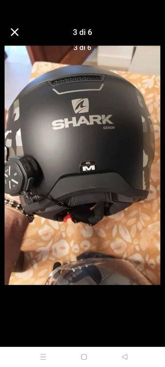 Vendo caschi Shark completi di Interphone Shark Helmets (3)