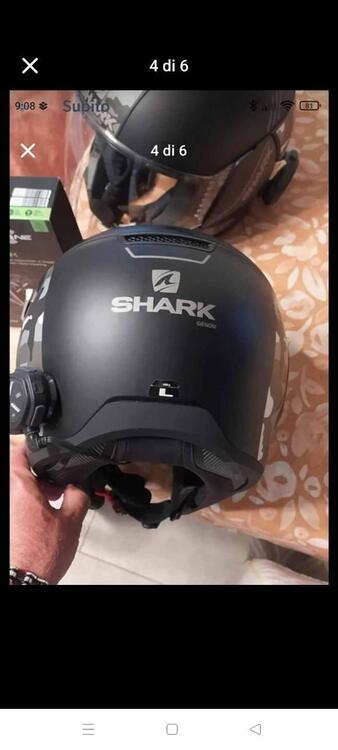 Vendo caschi Shark completi di Interphone Shark Helmets (4)