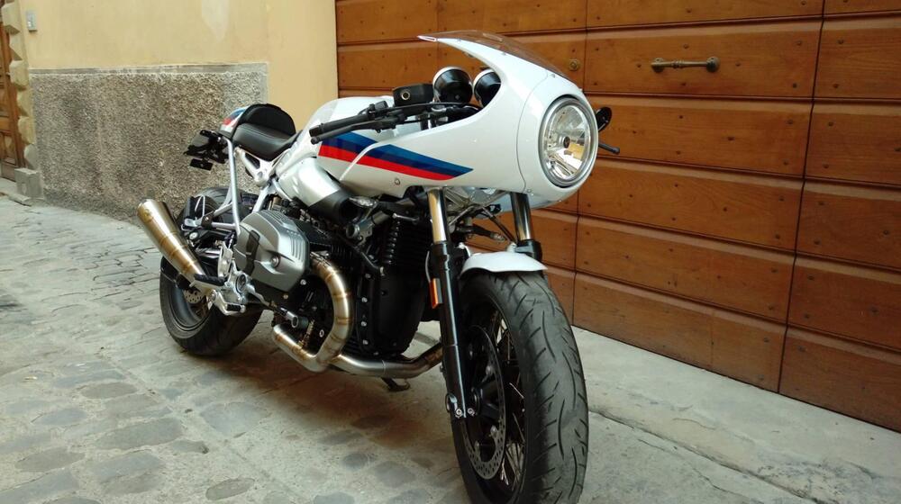 Scarico zard inox completo BMW r ninet omologato. (5)