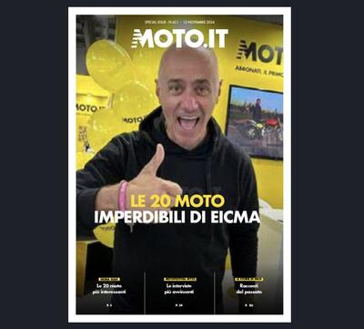 Scarica il Magazine n&deg;621 e leggi il meglio di Moto.it