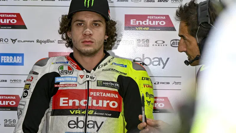 MotoGP 2024. GP di Barcellona 2. Marco Bezzecchi, secondo nelle Pre Qualifiche: "Calmare Pecco Bagnaia? Io gli parlo di altro"