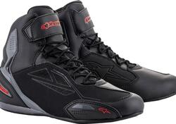 Scarpe moto Alpinestars FASTER-3 DRYSTAR Nero Grig