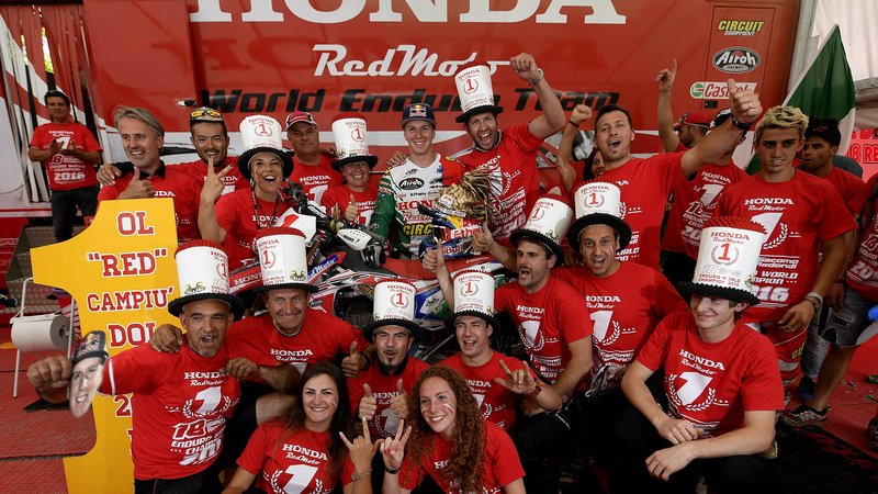 Enduro GP d&rsquo;Italia. Red-Ondi e Red-Moto Campioni del Mondo