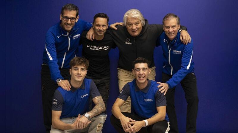 MotoGP 2025. Tony Arbolino, Izan Guevara: presentato il team Pramac Yamaha di Moto2