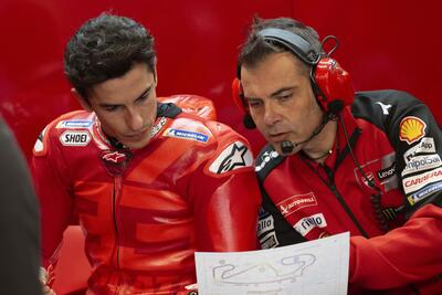 MotoGP 2024. Test di Barcellona. Marc Marquez: &quot;Il &quot;tutto in rosso&quot; &egrave; quello che volevo. GP25? Impressioni simili a Pecco Bagnaia&quot;