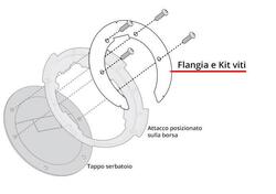 Flangia per borse serbatoio Givi BF02