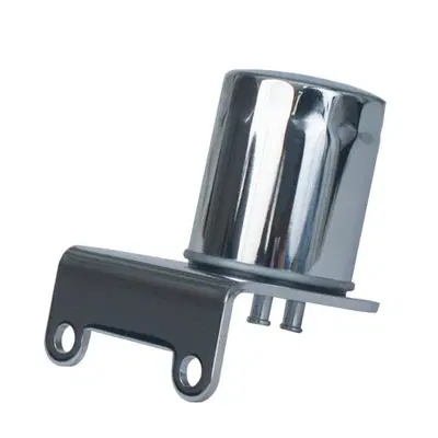 Supporto filtro olio cromato, completo di filtro P 