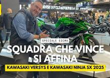 Kawasaki Versys 1100 e Kawasaki Ninja 1100 SX ad EICMA 2024 [VIDEO]