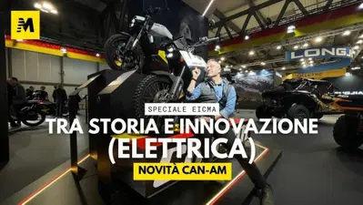 Tra storia e innovazione elettrica: visitiamo lo stand Can-Am ad EICMA 2024 [VIDEO]