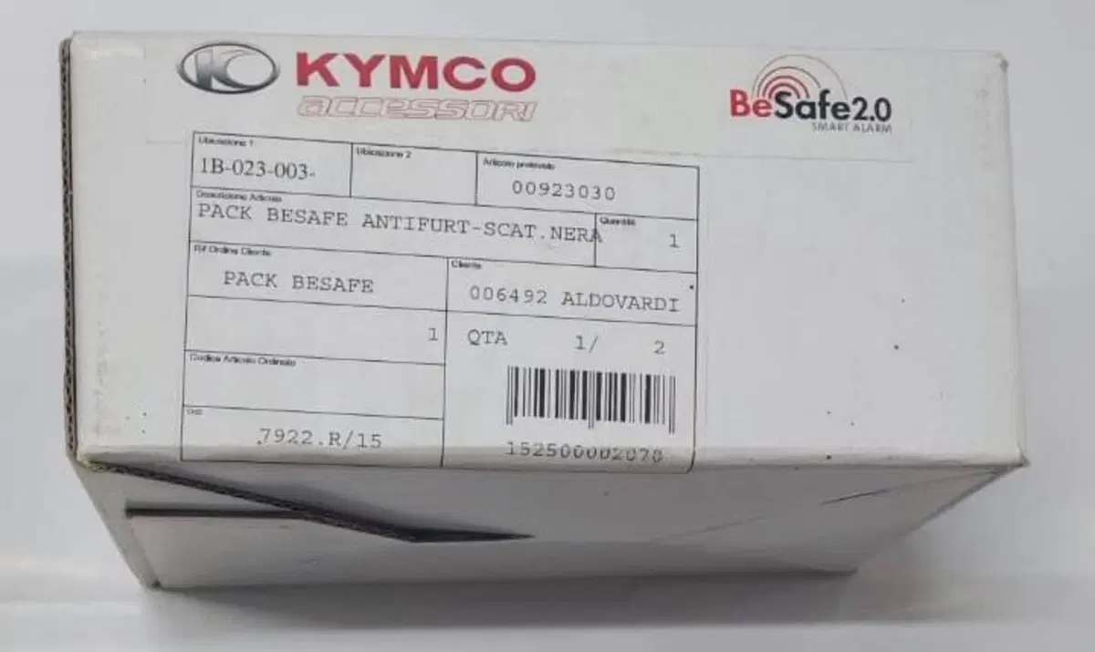 Antifurto Be Safe 2.0 Xciting 400i Kymco (2)
