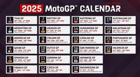 Calendario MotoGP 2025