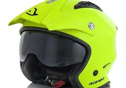 Casco jet Acerbis Aria Giallo fluo