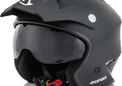 Casco jet Acerbis Aria Nero opaco