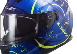 Casco integrale LS2 FF320 STREAM EVO TACHO Blu Gia