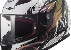 Casco Integrale LS2 FF353 RAPID BOHO Bianco Nero R