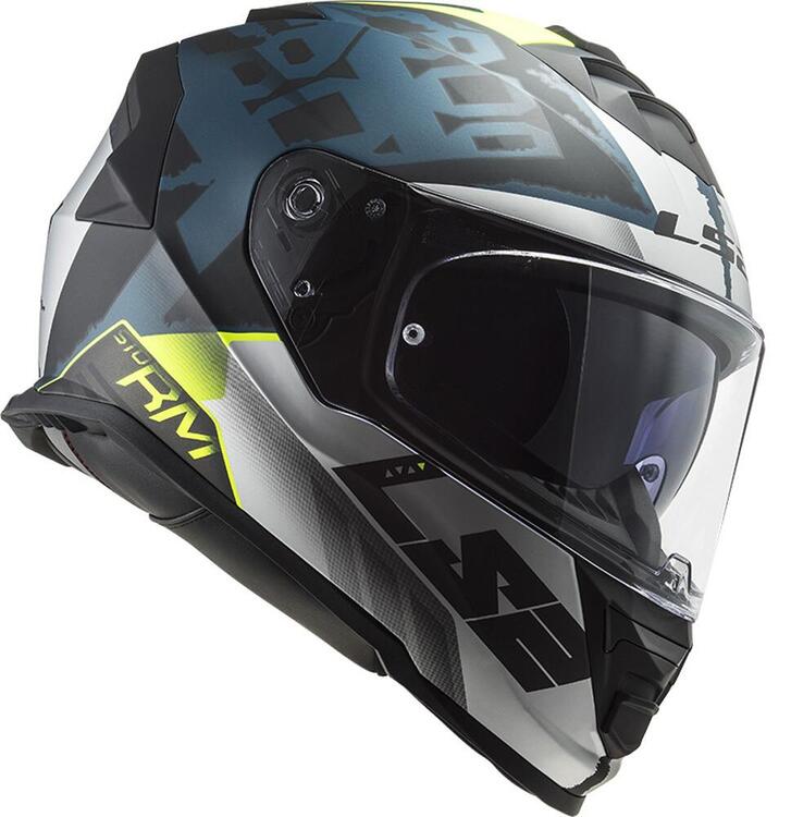 Casco integrale LS2 FF800 STORM SPRINTER Nero opac