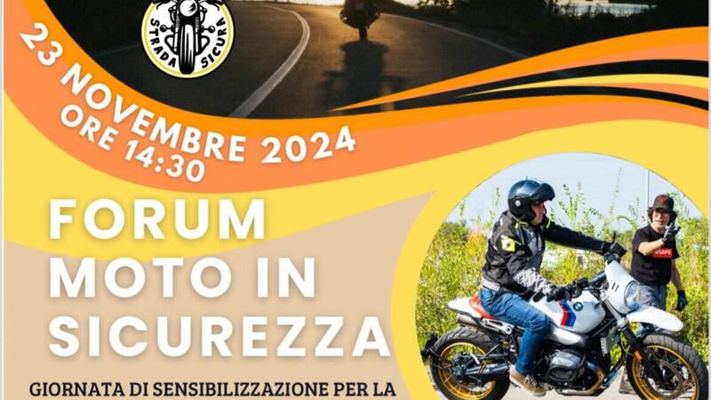 Moto in sicurezza: a Verona il primo Forum il 23 novembre