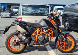 Ktm Duke 690 R, targa radiata causa rottura trasmi