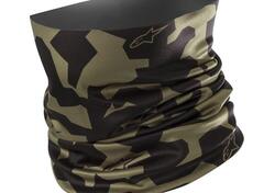 Scaldacollo Alpinestars CAMO Verde militare Nero