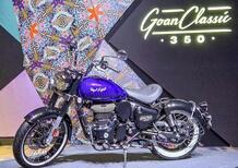 Royal Enfield la Goan Classic 350, la bobber dal look retrò