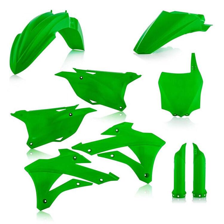 Kit Plastiche Acerbis completo Kawasaki KX 14 verd