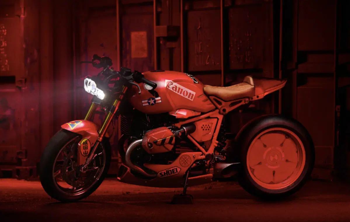 Una BMW R nineT come non l'avete mai vista: si ispira all'anime "Akira" [GALLERY]