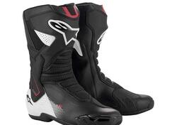 Stivali moto Alpinestars SMX-6 V3 bianco rosso