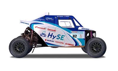 Dakar 2025. Suzuki alla Mission 1000 con il prototipo HySE a idrogeno