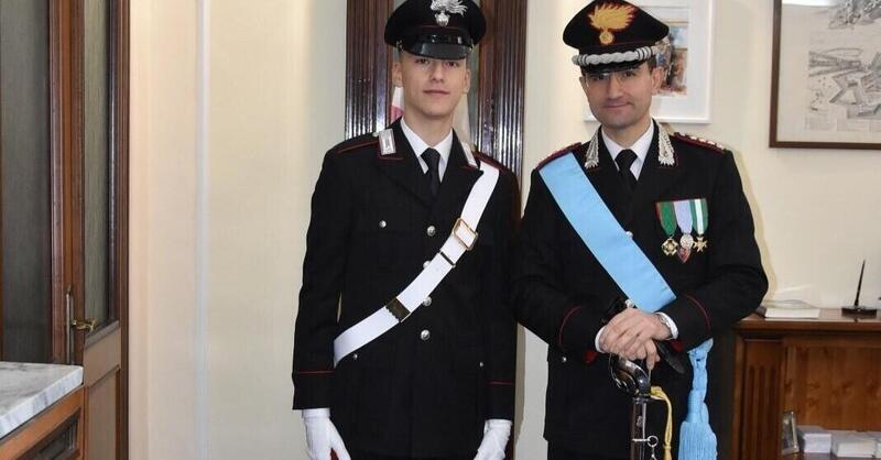 MotoGP 2024. Luca Lunetta pilota-carabiniere: ha prestato giuramento