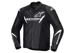 Giacca moto Alpinestars Faster V3 bianco