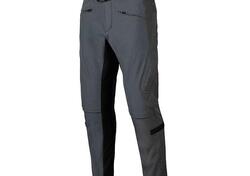 Pantaloni moto Alpinestars Alden grigio.