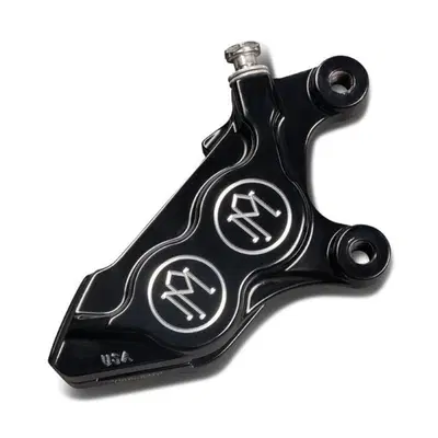 Pinza freno PM 4 pistoni ant. 125x4B nera attacco Performance Machine