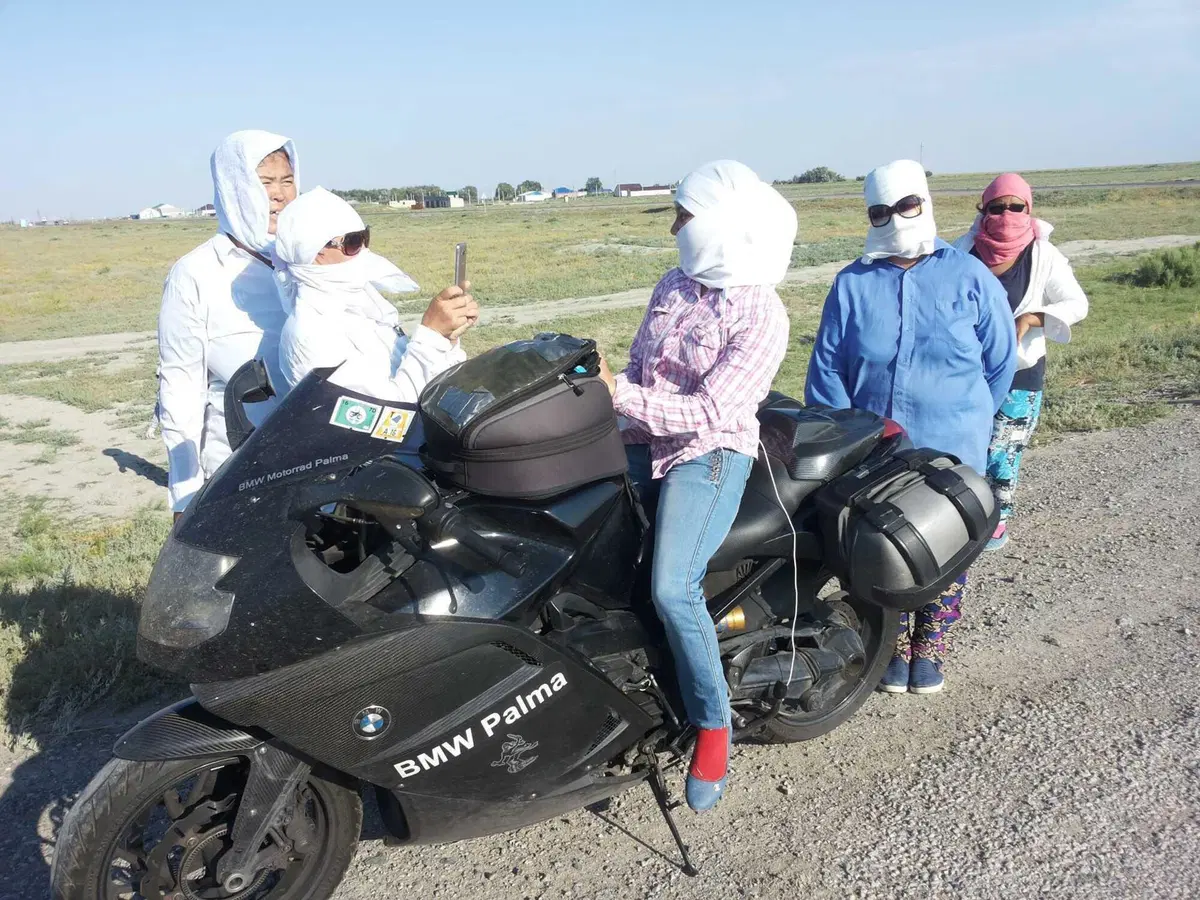 Francesco Loreti: il Kazakistan con la  BMW K1200S "Bucefalo" (13)