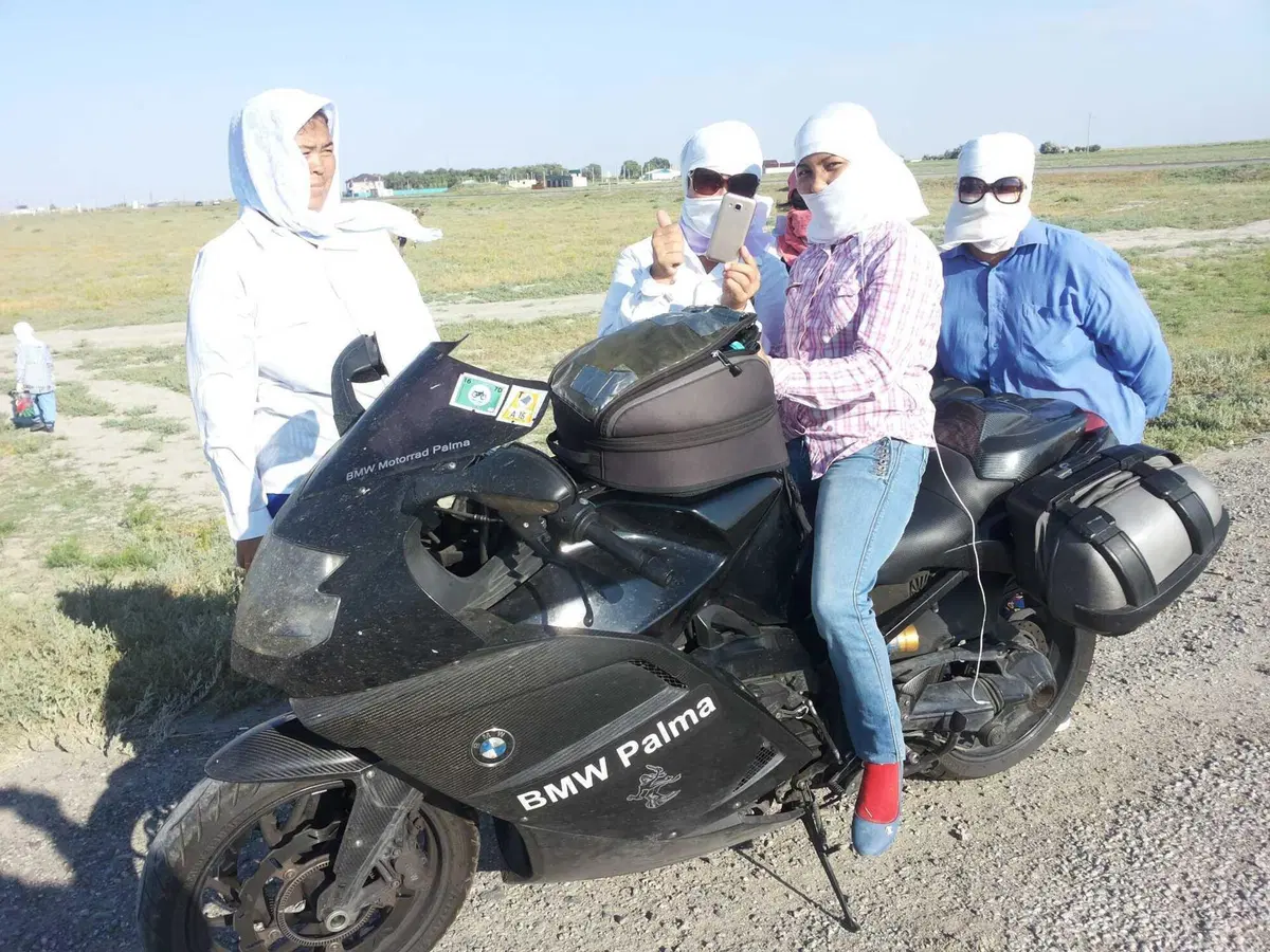 Francesco Loreti: il Kazakistan con la  BMW K1200S "Bucefalo" (14)