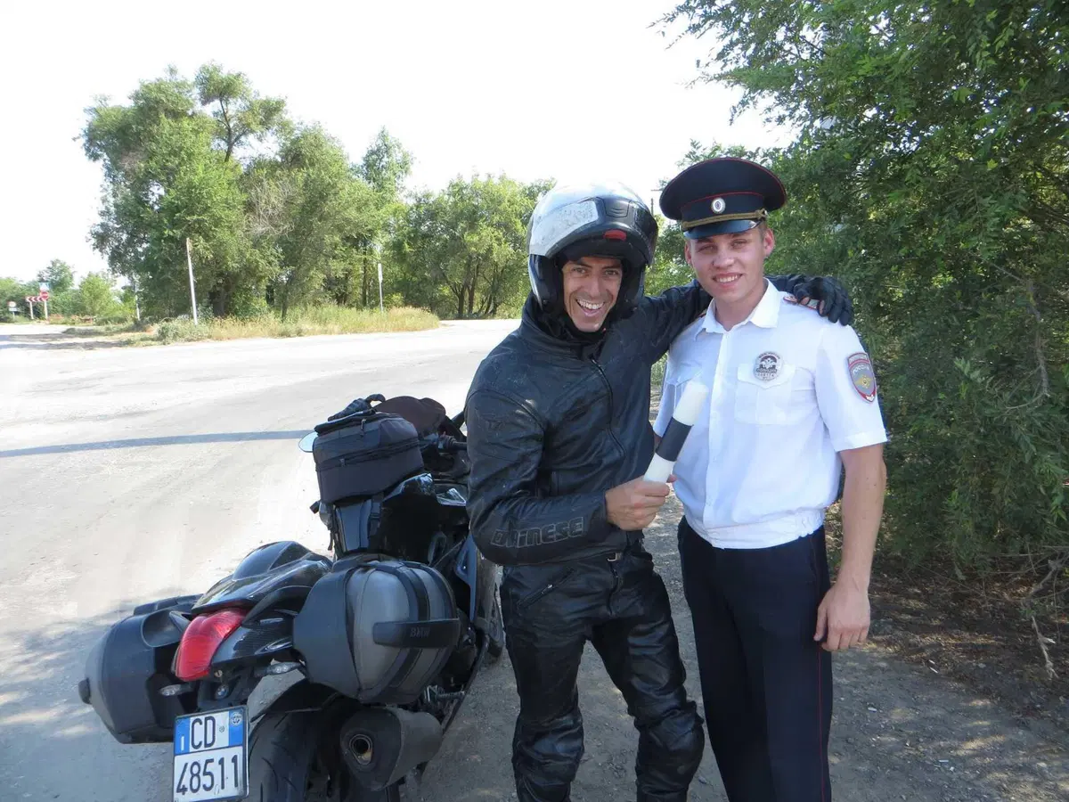 Francesco Loreti: il Kazakistan con la  BMW K1200S "Bucefalo" (36)