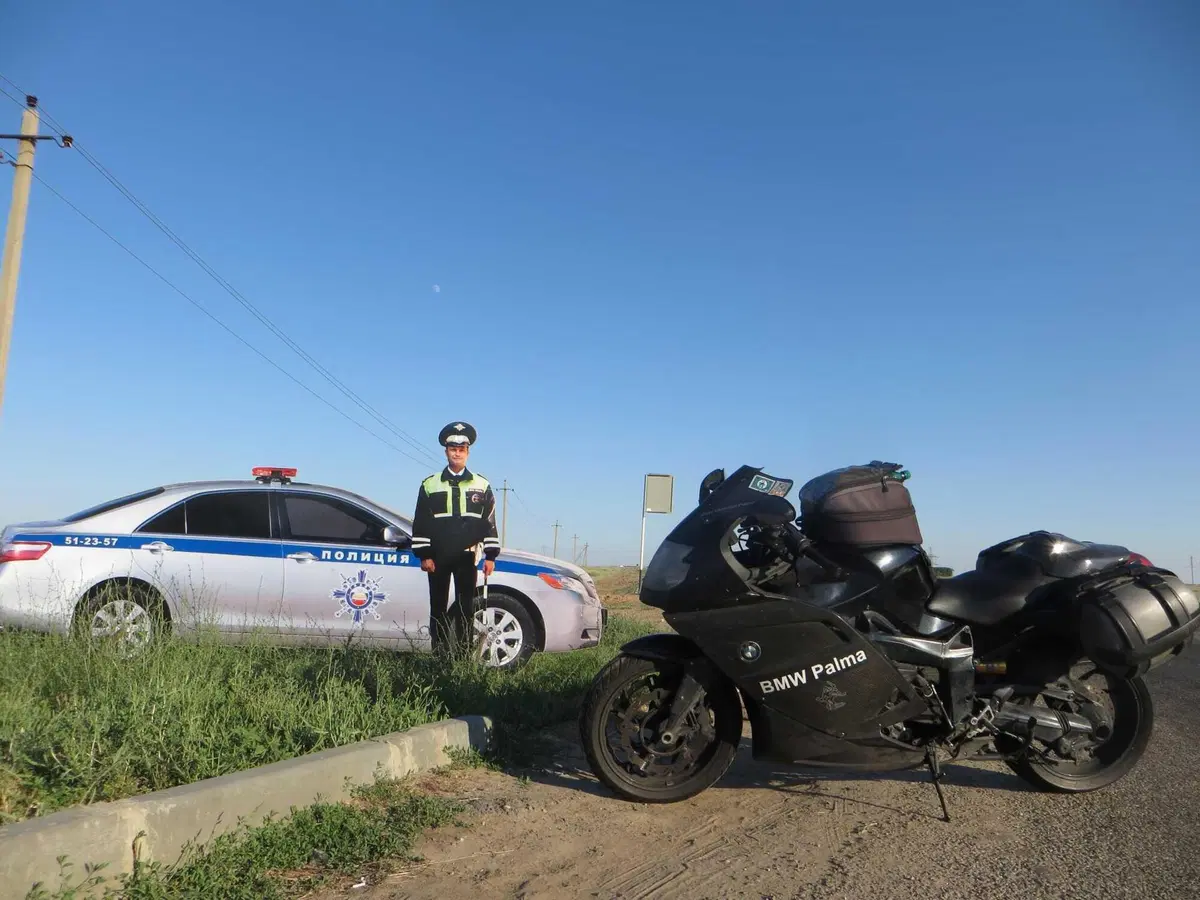 Francesco Loreti: il Kazakistan con la  BMW K1200S "Bucefalo" (39)