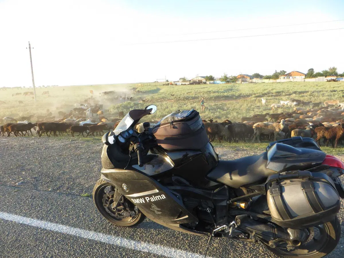 Francesco Loreti: il Kazakistan con la  BMW K1200S "Bucefalo" (43)
