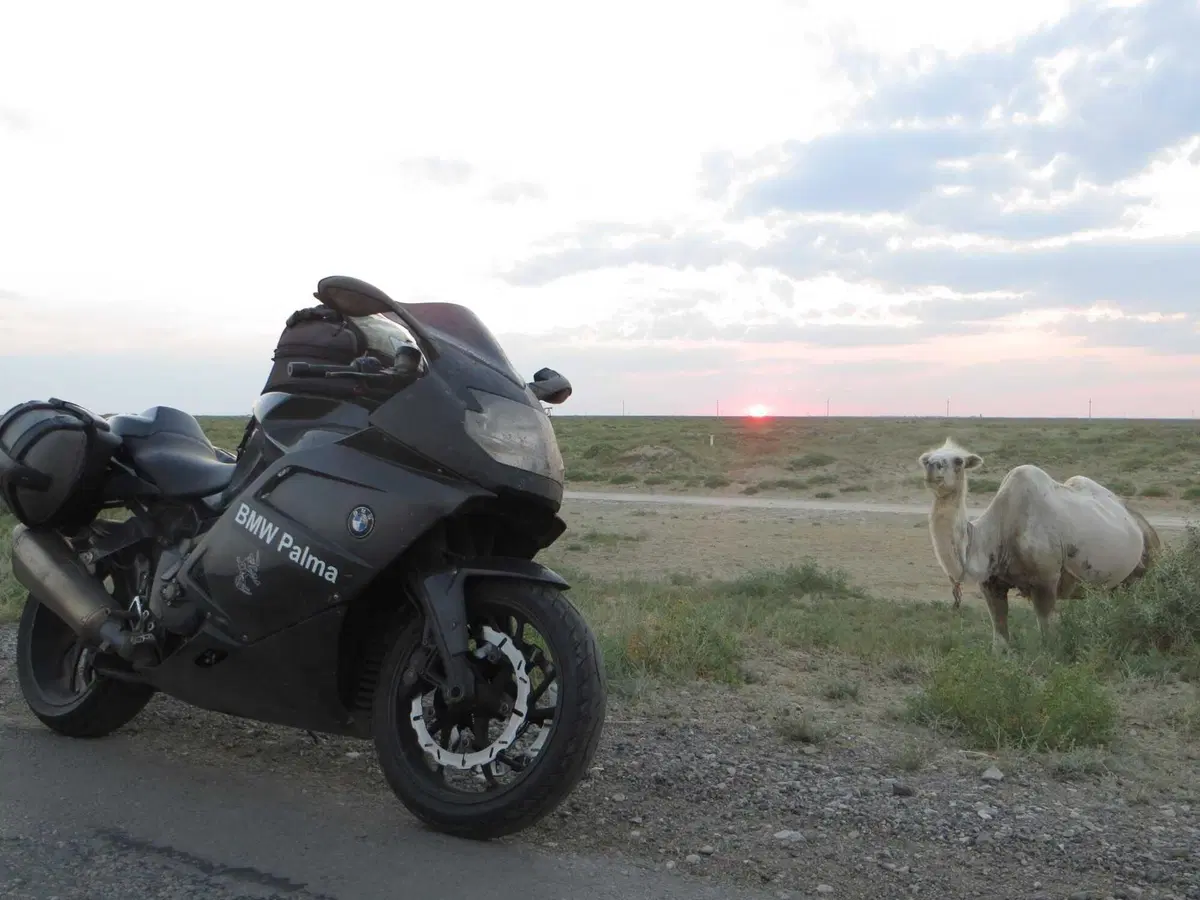 Francesco Loreti: il Kazakistan con la  BMW K1200S "Bucefalo" (57)