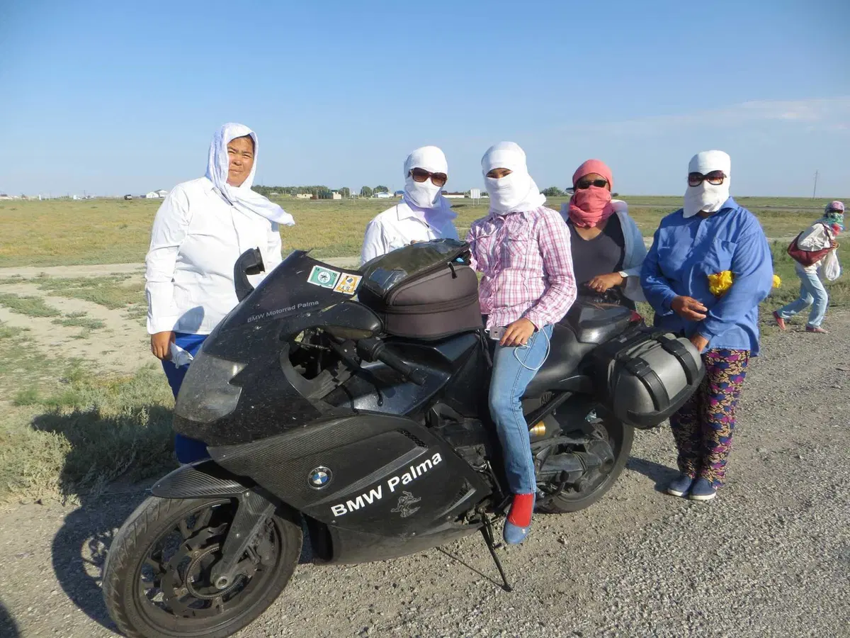 Francesco Loreti: il Kazakistan con la  BMW K1200S "Bucefalo" (78)