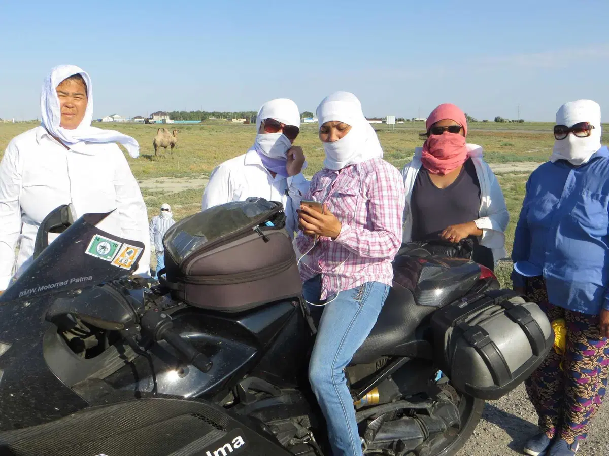 Francesco Loreti: il Kazakistan con la  BMW K1200S "Bucefalo" (79)
