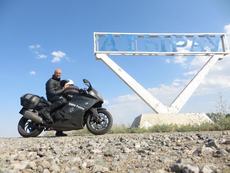 Francesco Loreti: il Kazakistan con la  BMW K1200S &quot;Bucefalo&quot;