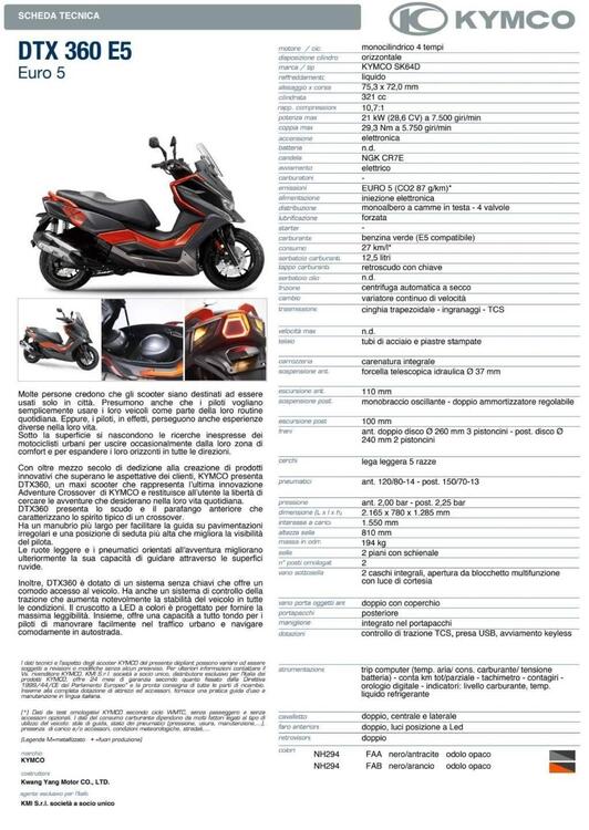 Kymco DTX 360 350 (2022 - 24) (4)