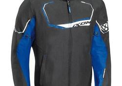 Giacca moto invernale Ixon CHALLENGE nero blu