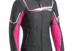 Giacca moto donna invernale Ixon CHALLENGE LADY ne