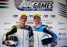 Fim Intercontinental Games 2024. Pole position per Sanchez Melendez (Europa) in 300 e Dino Iozzo (Africa) in Supersport