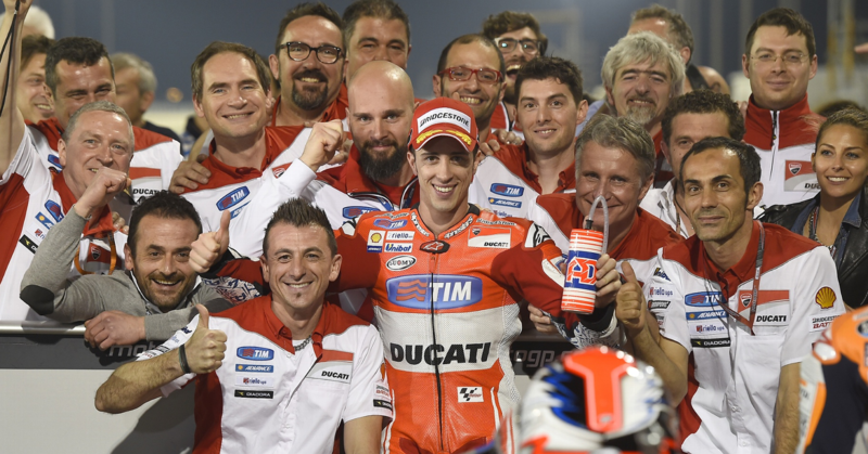 Dovizioso: &ldquo;Non &egrave; come il 2014: siamo competitivi anche in gara&rdquo;